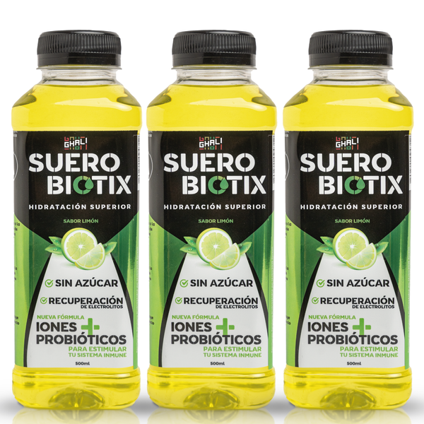 CAJA SUEROBIOTIX LIMÓN 500ML 12 UNIDADES – Ghali Kombucha