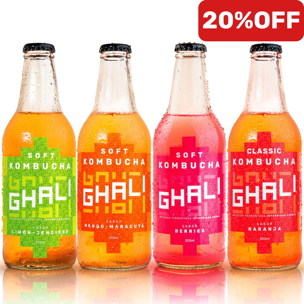 CAJA MIX CLASSIC KOMBUCHA (12 unidades)