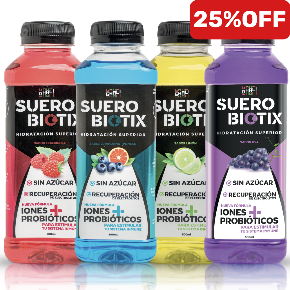 CAJA SUEROBIOTIX MIX 500ML 12 UNIDADES
